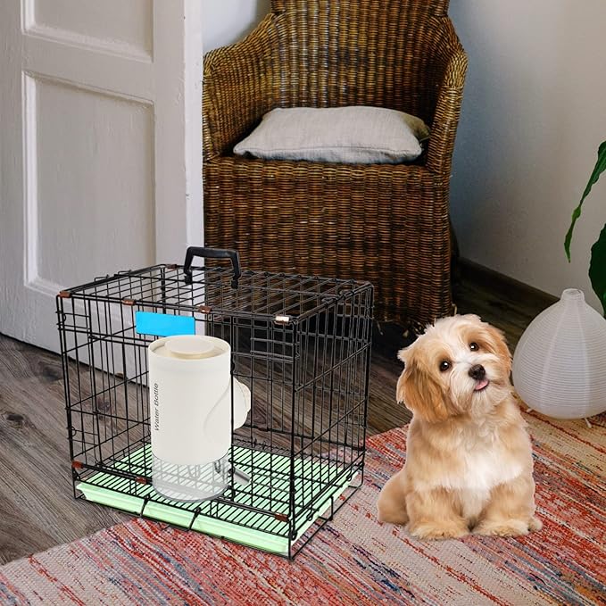 balacoo Dog Water Dispenser Pet Automatic Feeders Easy to Stainless Steel Nozzle