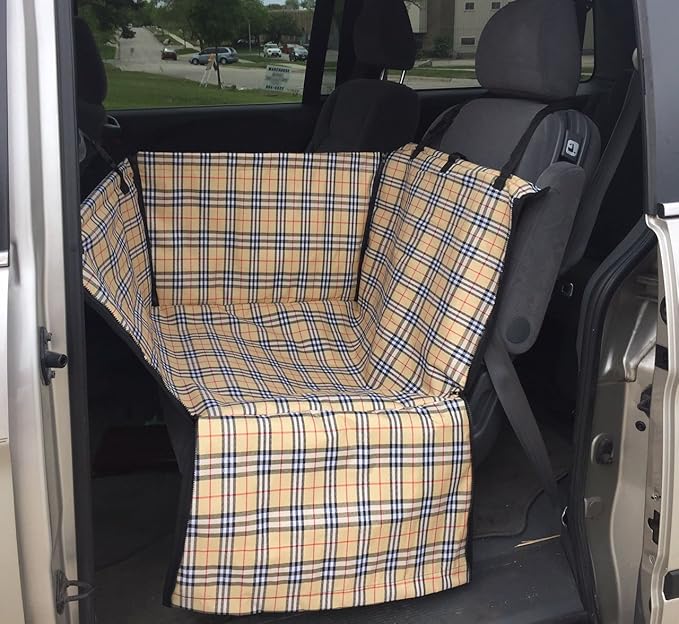 FixtureDisplays® Dog Cat Car Seat Basket Bed Carrier Pet Travel Booster Safety Back Seat12234 12234-NF