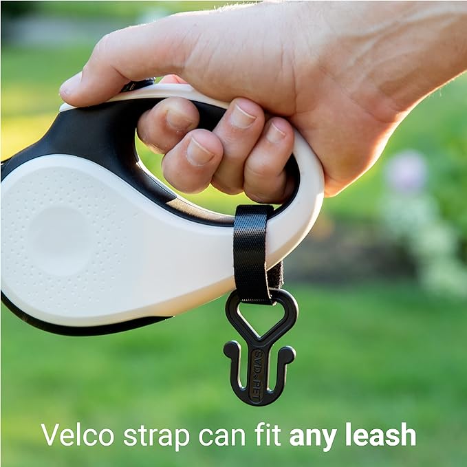 SVD.PET Dog Poop Bag Holder, Waste Bag Holder, Dog Poop Bag Carrier, Hand Free Holder (Black)