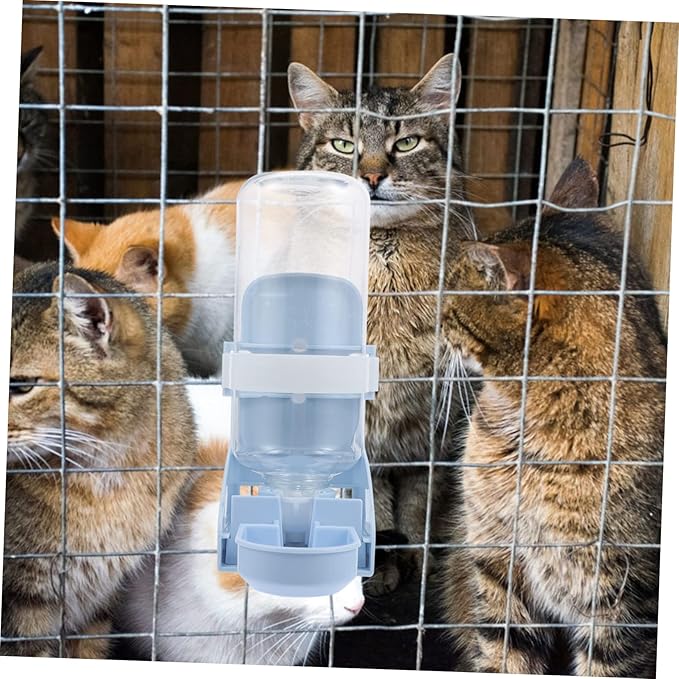 Automatic Cat Water Dispenser Detachable Pet Feeder for Cats and Dogs Leak Easy to Use Hanging Water Bowl Smooth