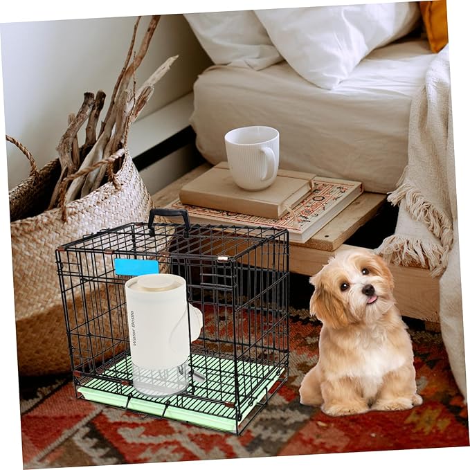 BESPORTBLE Pet Automatic Water Feeder Hanging Design Dog Water Dispenser for Cages Portable Pet Drinking Tool for Travel and Home Use Convenient Hydration for Dogs