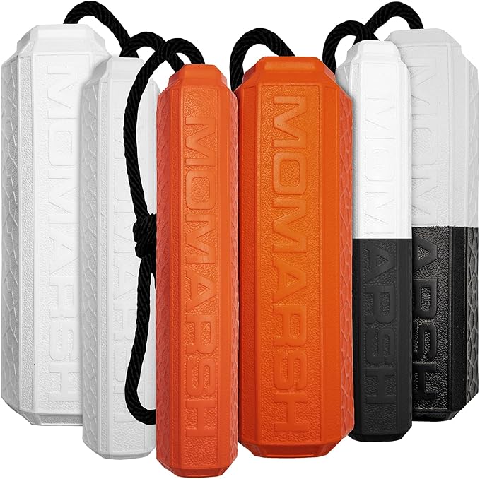 Momarsh Floating Dog Training Bumper | Durable Dummy with Easy Launch Rope | Advanced Waterfowl Hunting Retriever Dog Tool | Enhance Agility and Obedience