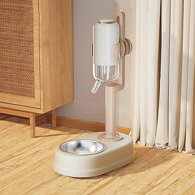 Food Water Automatic Feeders - Automatic Dog Bowl Dispenser, No Drip Easy Clean Pet Feeder, Durable Small Animal Feeding Tool | Dogs Cats Puppies Rabbits for Dogs Cats Puppies Rabbits