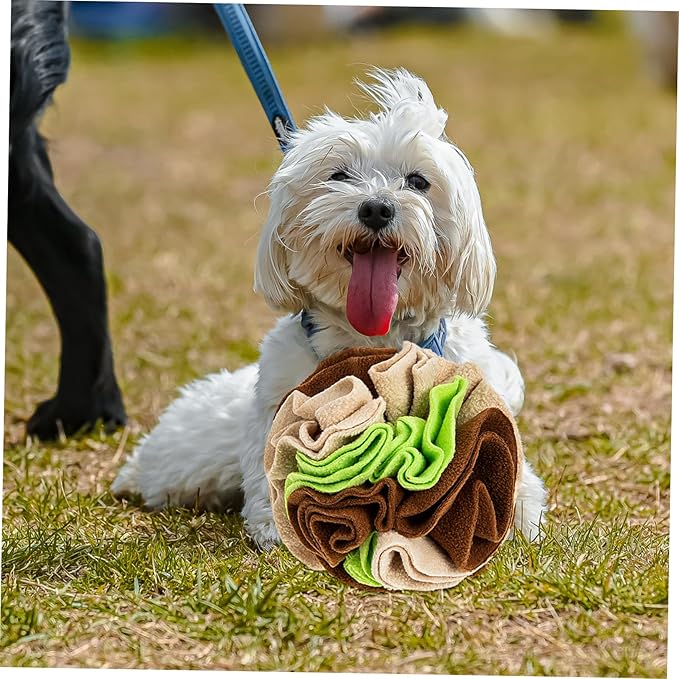 Dog Sniffing Training Ball Slow Feeder Pet for Encouraging Natural Foraging Skills Durable and for Reducing Boredom and for Snack