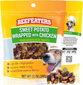 Beefeaters Sweet Potato Wrap with Chicken – Dog Treat. No Corn, Wheat, Soy or Gluten, Low Fat, Whole Muscle Jerky, Ideal for Training & Snacks
