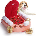 Nocciola Interactive Teeth Dog Toys – Enrichment Puzzle Funny Dog Toy for Small to Large Dogs, Non-Slip Hide and Seek Dog Toys to Keep Dogs Busy