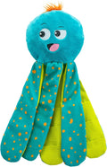 Outward Hound by Nina Ottosson Silly Legz Interactive Plush Dog Puzzle, Dog Enrichment Toys, Plush, Floppy, Long, Octopus, Blue