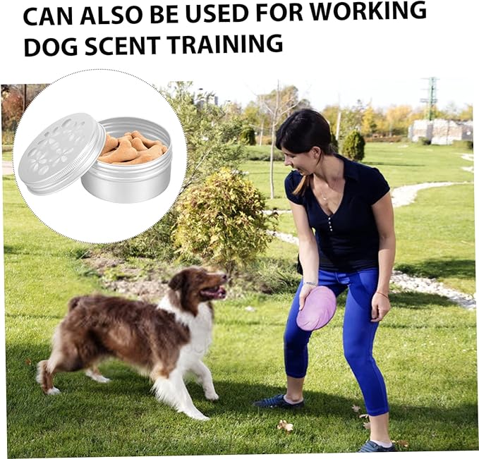 BESPORTBLE 10pcs Dog Scent Training Cases Scent Detection Tools for Dog Nose Work and Search Training for Reducing Stress and Enhancing Smell Skills