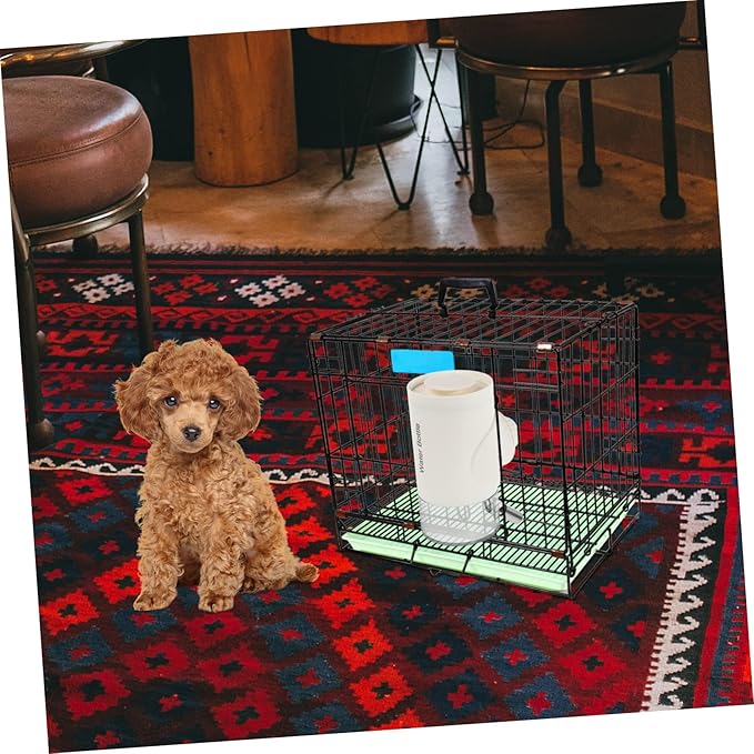 BESPORTBLE Pet Automatic Water Feeder Hanging Design Dog Water Dispenser for Cages Portable Pet Drinking Tool for Travel and Home Use Convenient Hydration for Dogs