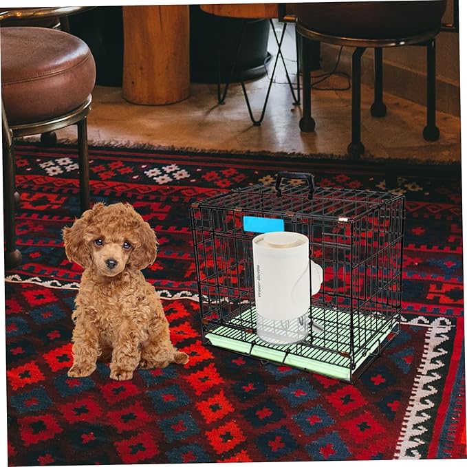 Toyvian Automatic Pet Water Feeder Hanging Water Dispenser for Dogs and Cats Odorless Material Easy Cleaning Keeps Pets Dry for Pets