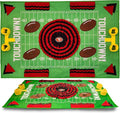 NFL San Francisco 49ers Dog Snuffle Mat – Interactive Pet Slow Feeder, Football Field Design Food Puzzle Toy for Dogs & Cats, Foraging Activity Mat for Smarter Feeding