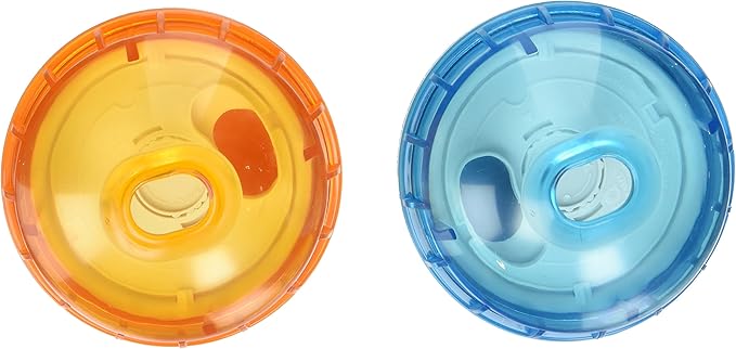 Our Pets Smarter Interactive IQ Treat Ball Dog Toy, 3 Inches -2 Pack - Color May Vary