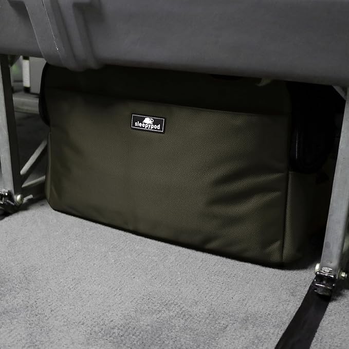 Sleepypod Atom - Airline Approved Pet Carrier and Crash-Tested Car Seat for Cats and Dogs up to 12 lbs (Olive Green)
