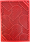 SodaPup Love eMat – Durable Lick Mat Feeder Made in USA from Non-Toxic, Pet-Safe, Food Safe Rubber for Mental Stimulation, Avoiding Overfeeding, Fresh Breath, Digestive Health, Calming, & More