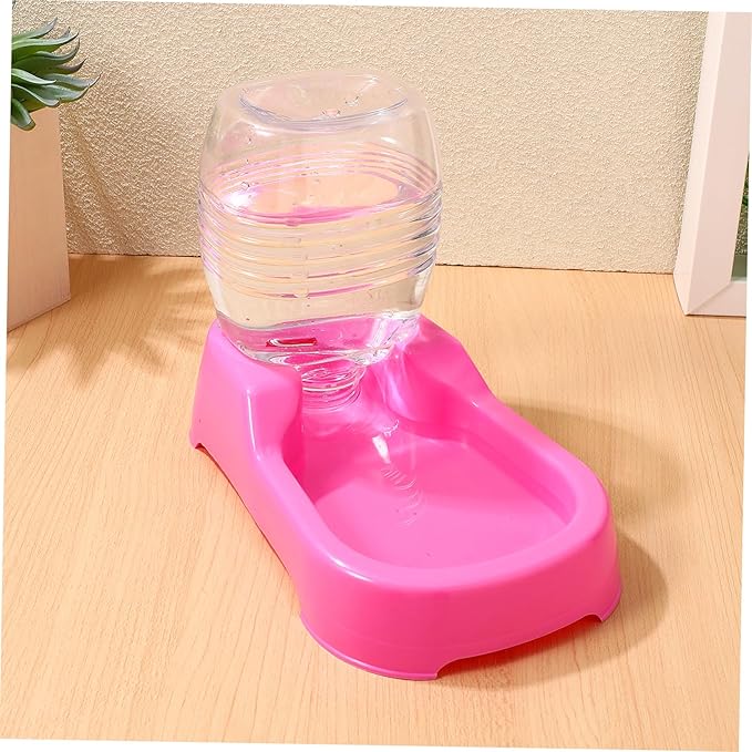 Pet Water Feeder Bowl for Dogs and Puppies Non- Base Safe Material Design Convenient Automatic Water Dispenser for Home and Pet Shops