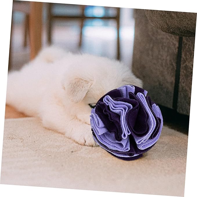 Happyyami Dog Sniffing Training Toy Interactive Slow Feeding for Pets Upgraded Sniffing Mat Design Sense of Smell Boredom Easy to Clean