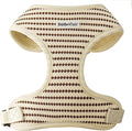 No Pull Dog Vest Harness for Small&Medium Dogs, Side Clip Adjustable Pet Vest, Soft Breathable, Fashion Dog Harnesses for Walking, Running, Shopping (Beige, S)
