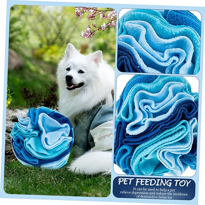 Material Sniffing Bulb Pet Food Leakage Toy for Dogs Mental Physical Exercise Relieve Stress Boredom