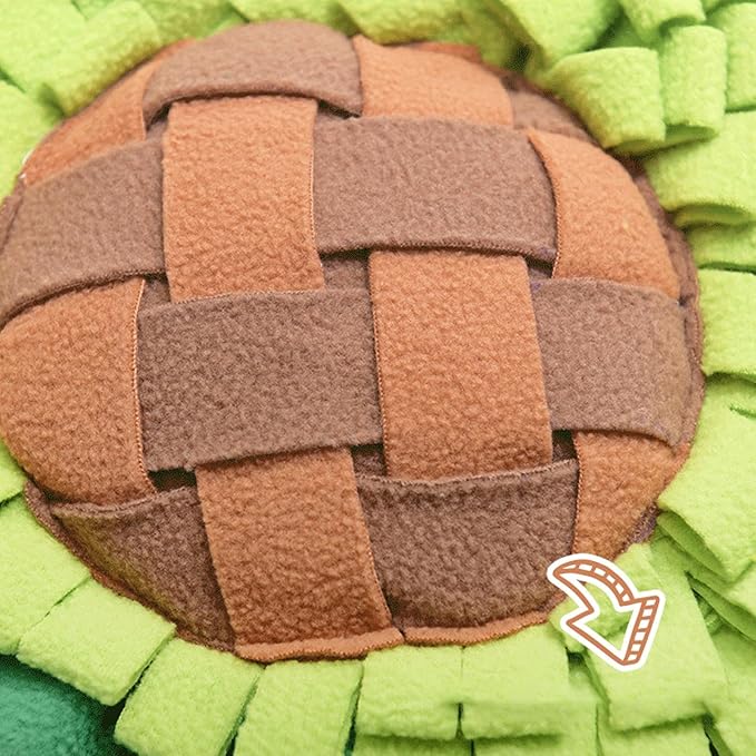 Pet Sniffing Mat - Interactive Foraging Toy, Puppy Slow Eating with Enrichment Pad, Dog Training with Nose Work Activity, Medium Large Breed with Indoor Play Use, Foraging Mat for Home Garden
