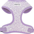 No Pull Dog Vest Harness for Small&Medium Dogs, Side Clip Adjustable Pet Vest, Soft Breathable, Fashion Dog Harnesses for Walking, Running, Shopping (Purple, S)