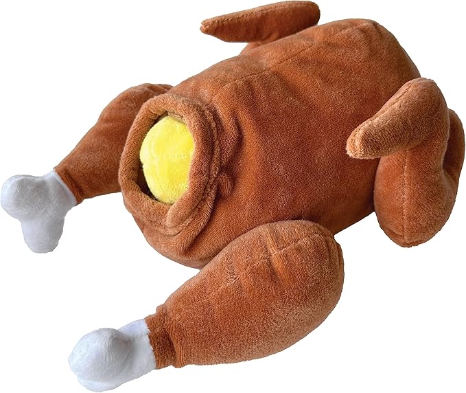 fouFit FouFouBrands Hide n Seek Turkey Burrow Nosework Dog Toy