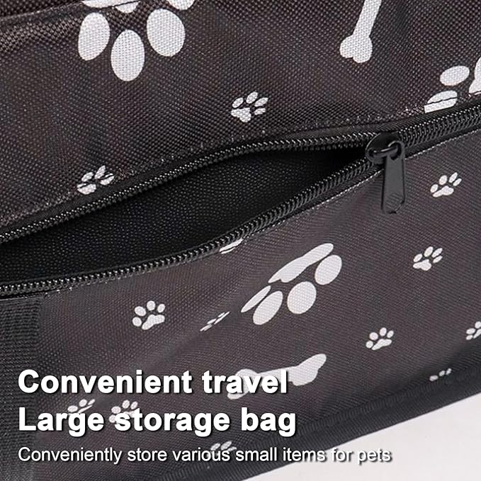 Dog Car Seat - Portable Pet Bag for Cats | Waterproof and Scratch-Proof Dog Car Seat | Pet Booster for Camping Road Trip City Driving Daily Commute Beach Park Family Trips Summer Outdoor Adventure