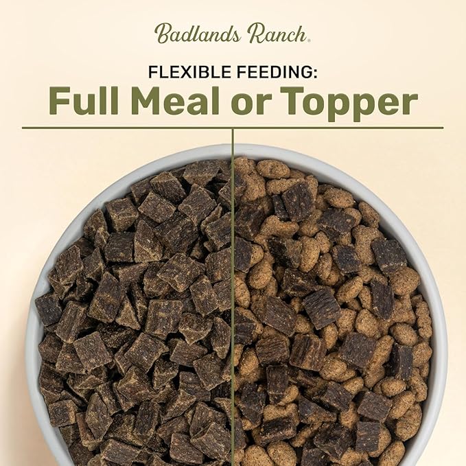 BADLANDS RANCH by Katherine Heigl – Superfood Complete Air-Dried Beef Dog Food – High Protein with Superfoods for Daily Wellness & Consistent Nutrition – 64 oz (Pack of 4)
