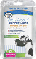 Four Paws Quick Fit Dog Muzzle, Black, Size 5
