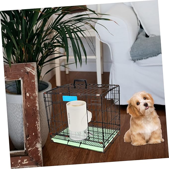 Hanging Pet Water Dispenser Automatic Feeder for Dogs Cats Nozzle Fresh Water for Cages Wall Mounting