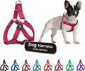 Kruz No Pull Dog Harness (Chest 21”-30”,Weight 22-53 lbs) Heavy-Duty Pet Harness for Medium Breeds, Ultra-Comfort Fit, Lifetime Durability, Adjustable Dog Harness No Pull Design (Pink, Medium)