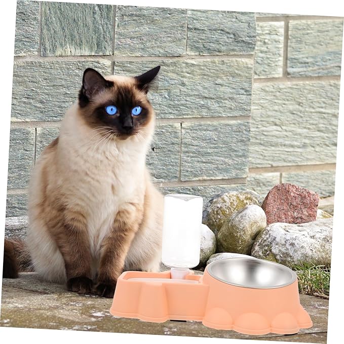 Multifunctional Dog Feeder and Water Bowl for Home Use Automatic Pet Feeding and for Pets