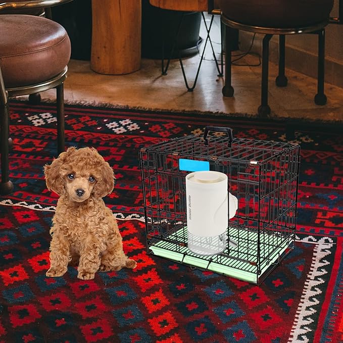 balacoo Dog Water Dispenser Pet Automatic Feeders Easy to Stainless Steel Nozzle