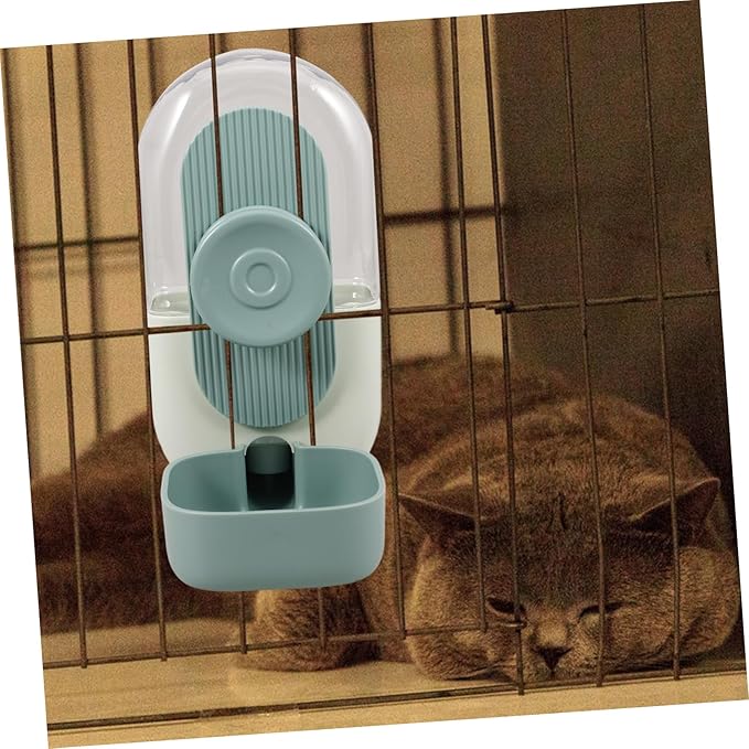 Automatic Pet Water Feeder Hanging Water Dispenser for Dogs Cats Convenient Cage Supply Prevents Spills Easy to Install Design for Comfortable Feeding