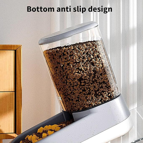 3.5L Pet Feeders and Water Dispenser Set, Automatic Water Food Dispenser, Antislip Base Wide Mouth Designs, Cats Dogs Feeder and Waterer