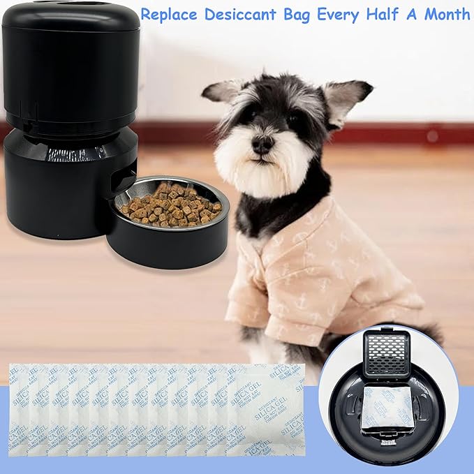 12-Pack Replacement Desiccant Bags for PETLIBRO Automatic Pet Feeders Cat Dog Feeders Desiccant Bag (12)