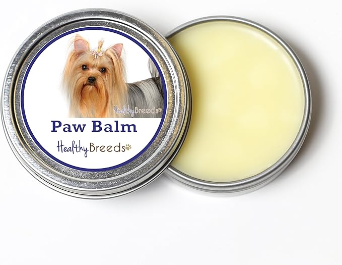 Healthy Breeds Yorkshire Terrier Dog Paw Balm 2 oz