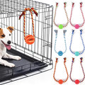 Interactive Dog Toys, Crate Training Aids for Puppies, Reduce Stress Anxiety Peanut Butter Dog Food Treat Dispenser Toys(Orange)