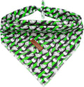 Elegant Little Tail Dog Bandana, Fall Halloween Adjustable Scarf Handkerchief Bib for Small Large Dogs, Boy Girl Square Kerchief