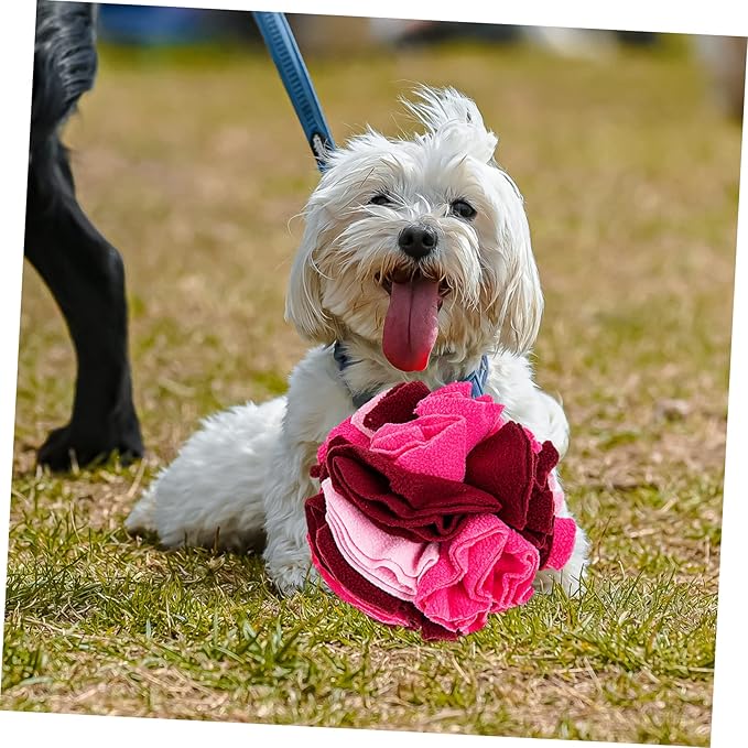 YARNOW Dog Toys for Dogs Interactive Pet Sniffing Training Toy Pet Sniffing Balls Slow Eating Feeding Ball