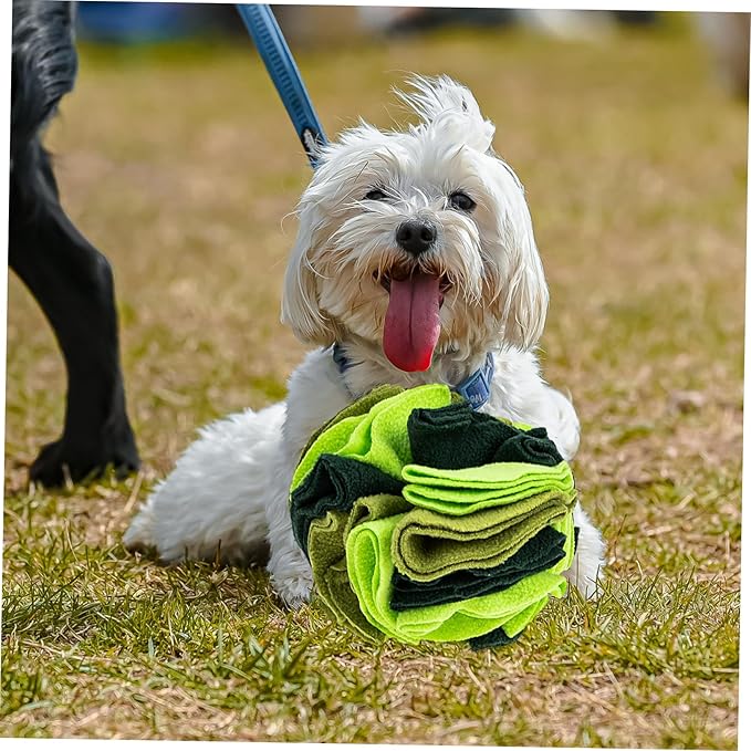 Dog Sniffing Training Toy Interactive Pet Food Leakage Ball for Slow Feeding and Engaging Playtime Upgraded Snuffle Ball for Dogs