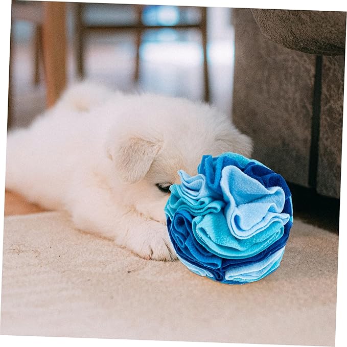 Upgraded PET Sniffing Ball Interactive Dog Sniffing Toy for Slow Feeding Treat Dispensing Sturdy Food-Grade Material for Training Engaging Play