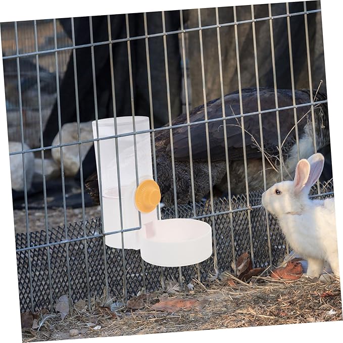 BESPORTBLE Hanging Automatic Pet Feeder and Water Dispenser Convenient for Cats and Dogs Leak Design Suitable for Animals Like Hamsters and Ferrets Easy to Observe Food Levels