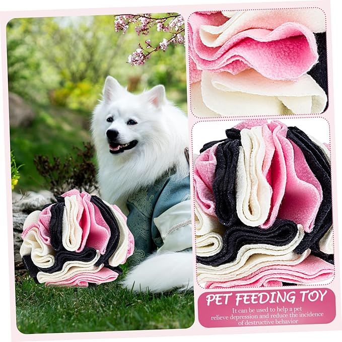 SUPVOX Pet Sniffing Ball Dog Foraging Ball Interactive Dog Toy Slow Feeder Training Chewing