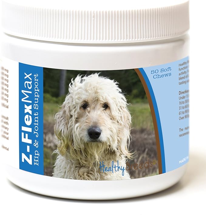 Healthy Breeds Goldendoodle Z-Flex Max Hip and Joint Soft Chews 50 Count