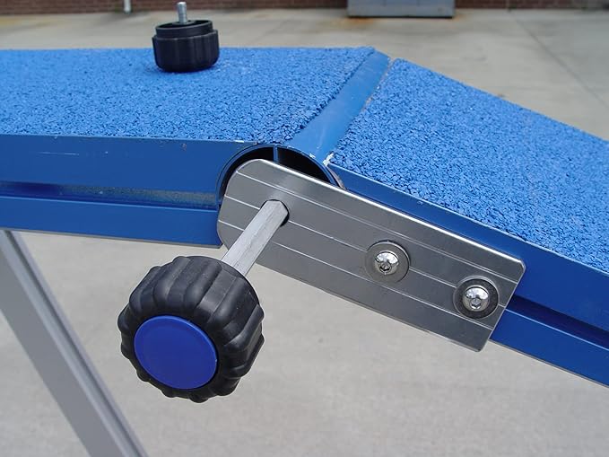 Aluminum Dog Agility Dog Walk with Rubber Surface (8')