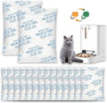 16 Pack Pet Food Desiccant Packs with Color Indicating, Compatible with Petlibro/Petkit/Pawsync Automatic Cat Feeder, Replaced Desiccant for Most Automatic Pet Feeders, Individually Wrapped
