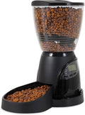 Aspen Pet Lebistro Programmable Cat & Dog Feeder 2 Sizes Black (24232), 18 Cups
