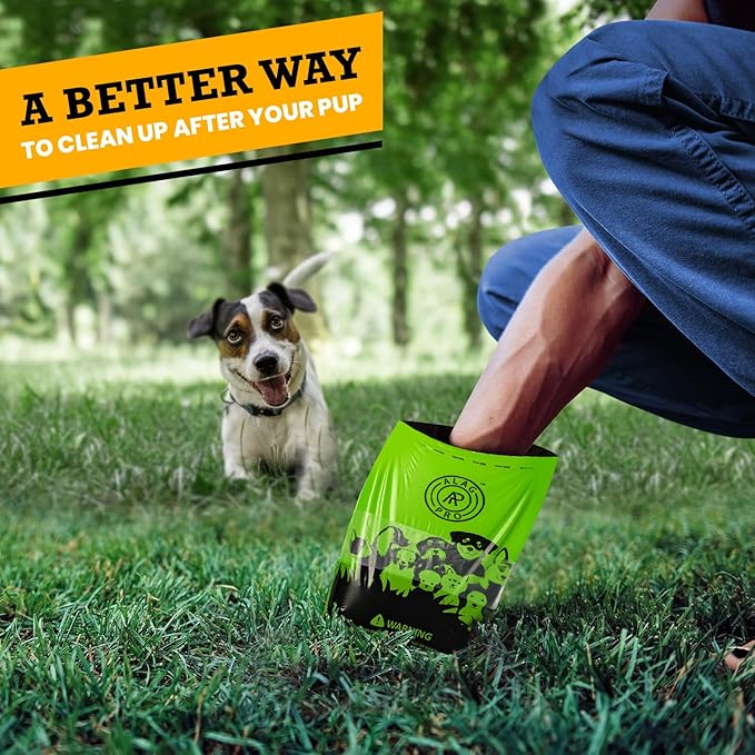 ALAGPRO® 6,000 Commercial Grade Dog Waste Station Refill Roll Bags, Fits Any Pet Waste Station - 45% Thicker than Competitor Bags - 30 Rolls of 200 Bags for Backyard, Parks & HOA's
