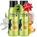 Paw Fume Dog Perfume Spray Long Lasting Scent for Grooming, Show Dog, 2-Pack – Keep Your Pup Fresh All Day – Hypoallergenic, Alcohol-Free, Detangling Formula – Moisturizing Pet Cologne Spray for Dogs