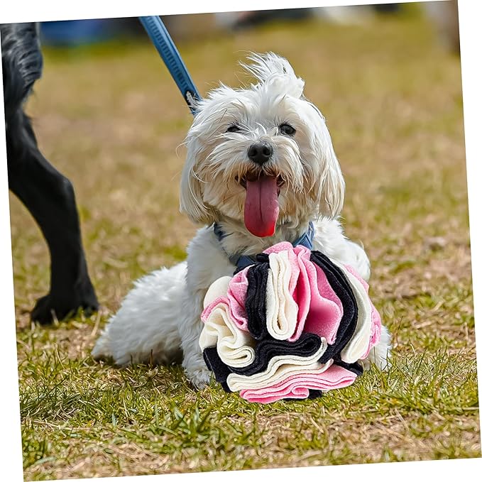 SUPVOX Pet Sniffing Ball Dog Foraging Ball Interactive Dog Toy Slow Feeder Training Chewing